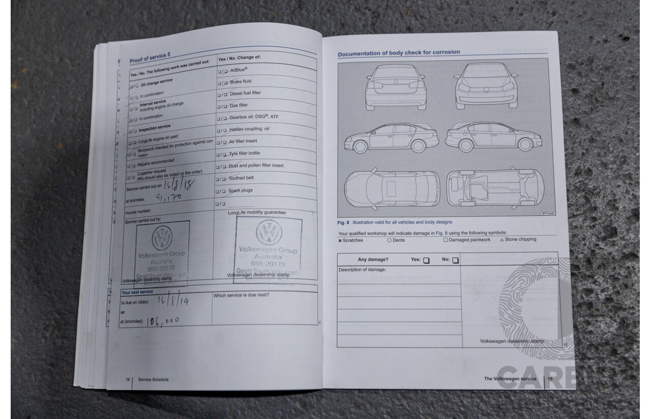7/2013 Volkswagen Touareg V6 TDI (AWD) 7P MY13.5 4d Wagon Deep Black Pearl Turbo Diesel V6 3.0L