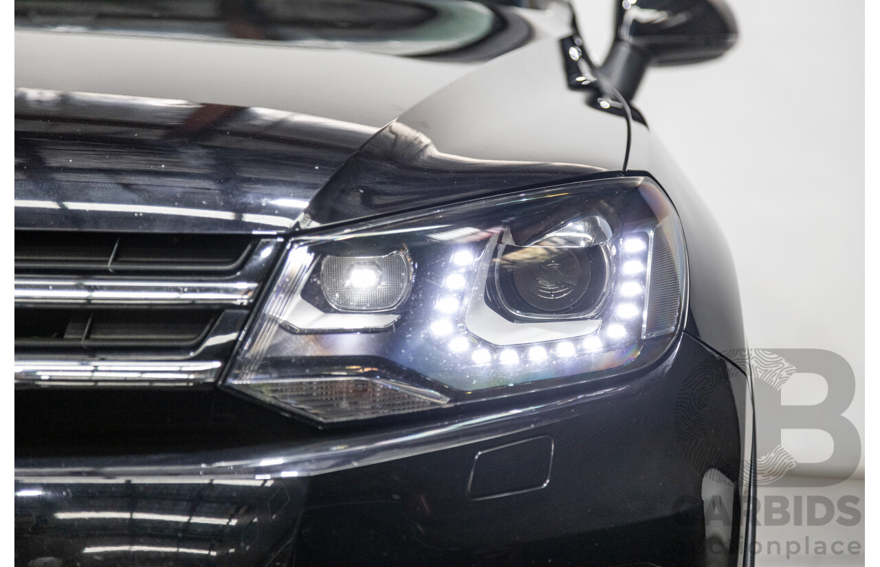 7/2013 Volkswagen Touareg V6 TDI (AWD) 7P MY13.5 4d Wagon Deep Black Pearl Turbo Diesel V6 3.0L