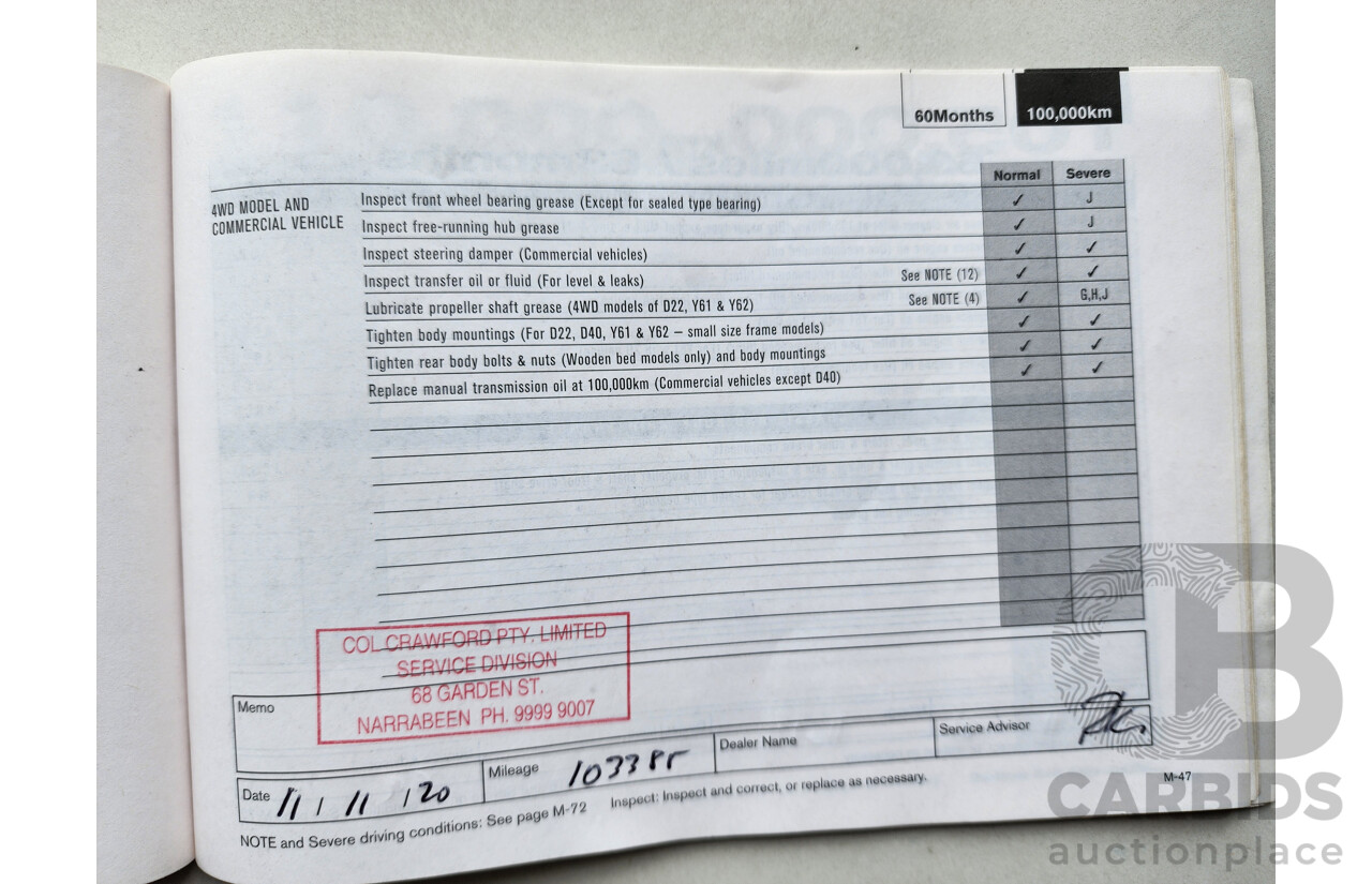 03/2014 Nissan Pathfinder ST-L (4x4) 4WD R52 4D Wagon White 3.5L