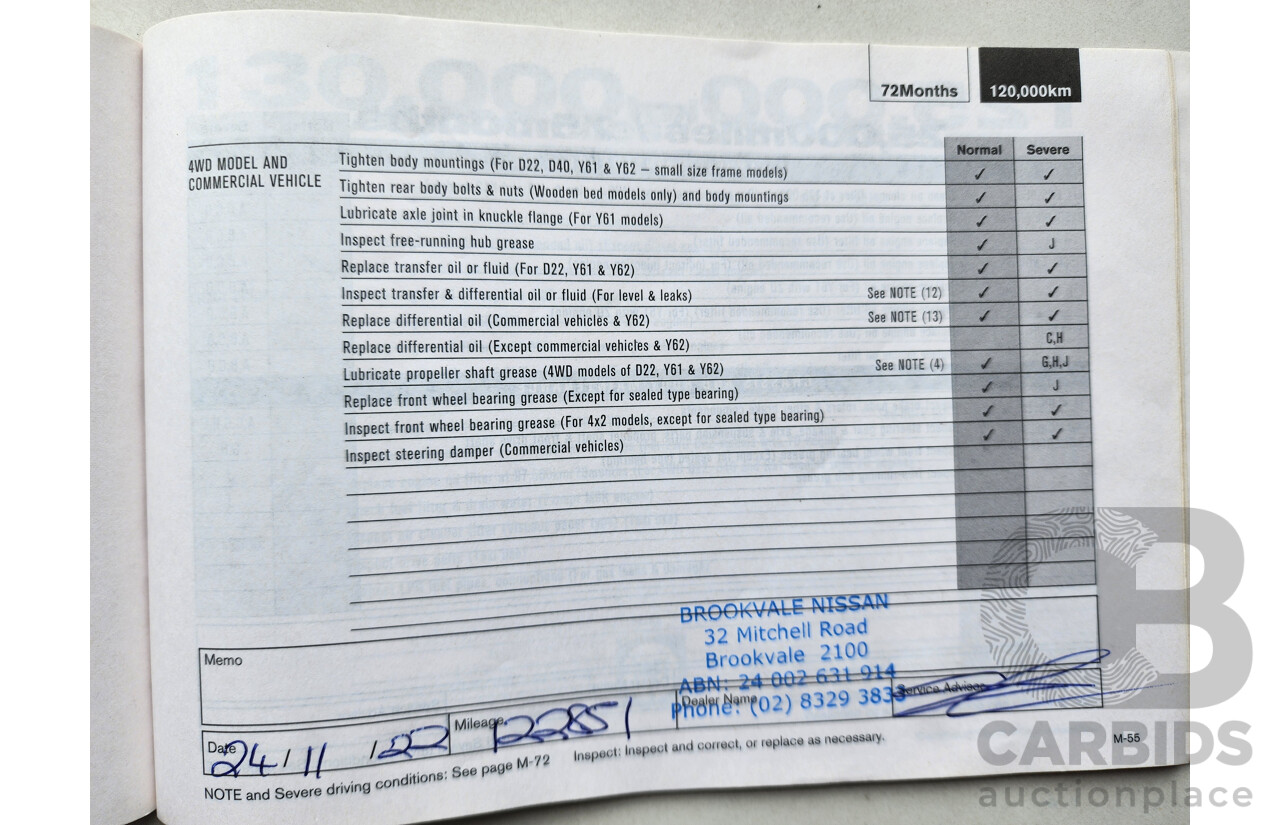 03/2014 Nissan Pathfinder ST-L (4x4) 4WD R52 4D Wagon White 3.5L