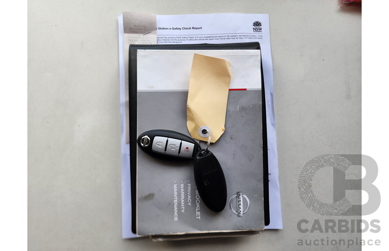 03/2014 Nissan Pathfinder ST-L (4x4) 4WD R52 4D Wagon White 3.5L