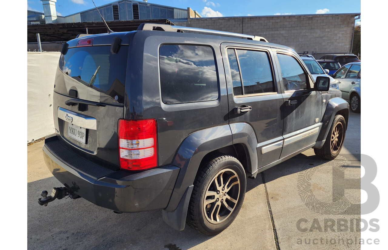 08/2011 Jeep Cherokee LIMITED 70TH ANNIVERSARY 4x4 KK 4D Wagon Grey 3.7L