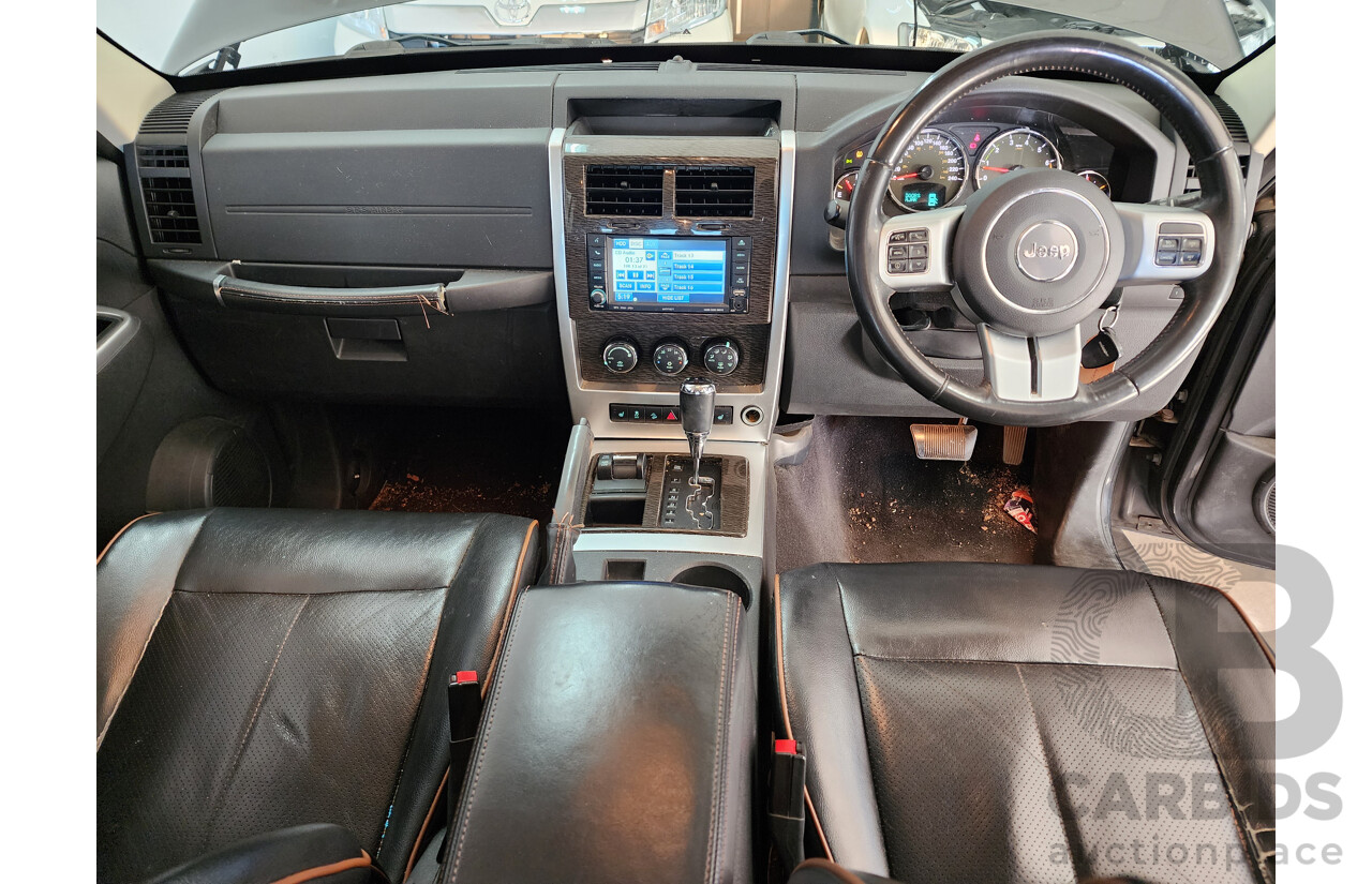 08/2011 Jeep Cherokee LIMITED 70TH ANNIVERSARY 4x4 KK 4D Wagon Grey 3.7L