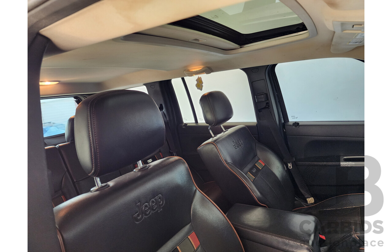 08/2011 Jeep Cherokee LIMITED 70TH ANNIVERSARY 4x4 KK 4D Wagon Grey 3.7L