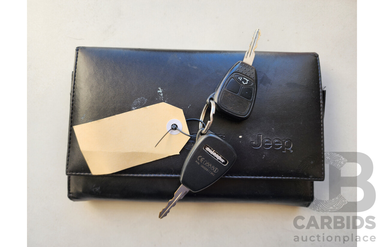 08/2011 Jeep Cherokee LIMITED 70TH ANNIVERSARY 4x4 KK 4D Wagon Grey 3.7L