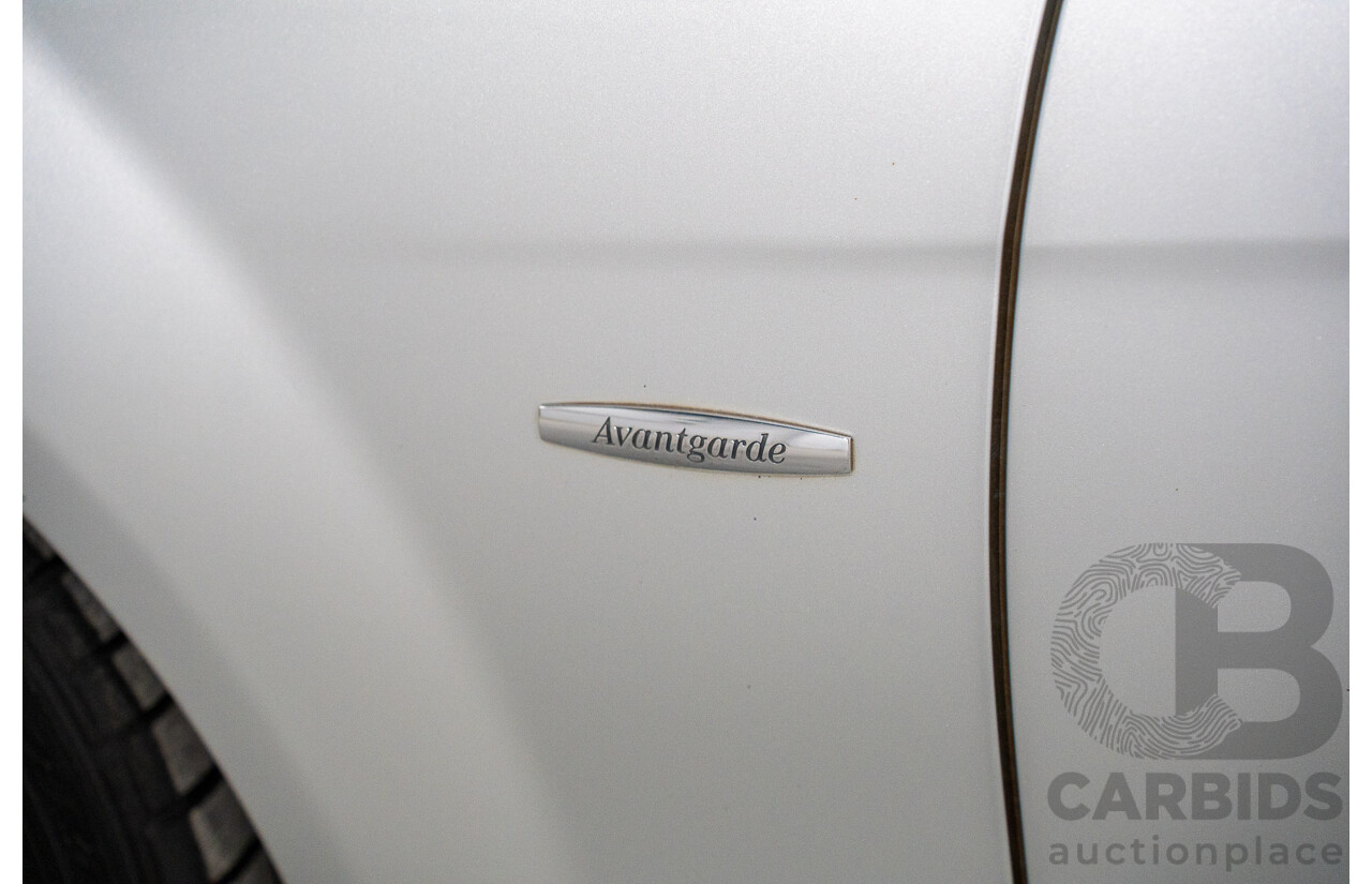 9/2008 Mercedes Benz C280 Avantgarde W204 4d Sedan Iridium Silver V6 3.0L