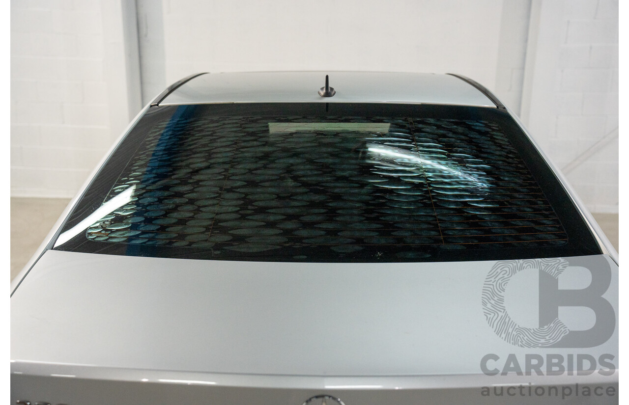 9/2008 Mercedes Benz C280 Avantgarde W204 4d Sedan Iridium Silver V6 3.0L