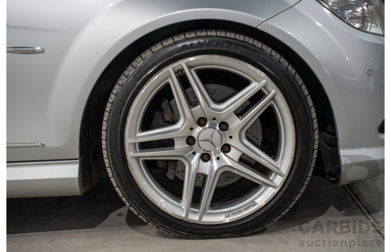 9/2008 Mercedes Benz C280 Avantgarde W204 4d Sedan Iridium Silver V6 3.0L