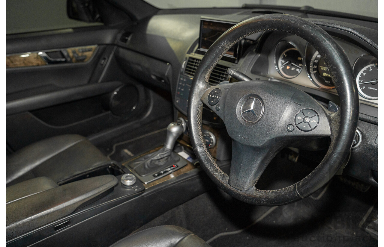 9/2008 Mercedes Benz C280 Avantgarde W204 4d Sedan Iridium Silver V6 3.0L