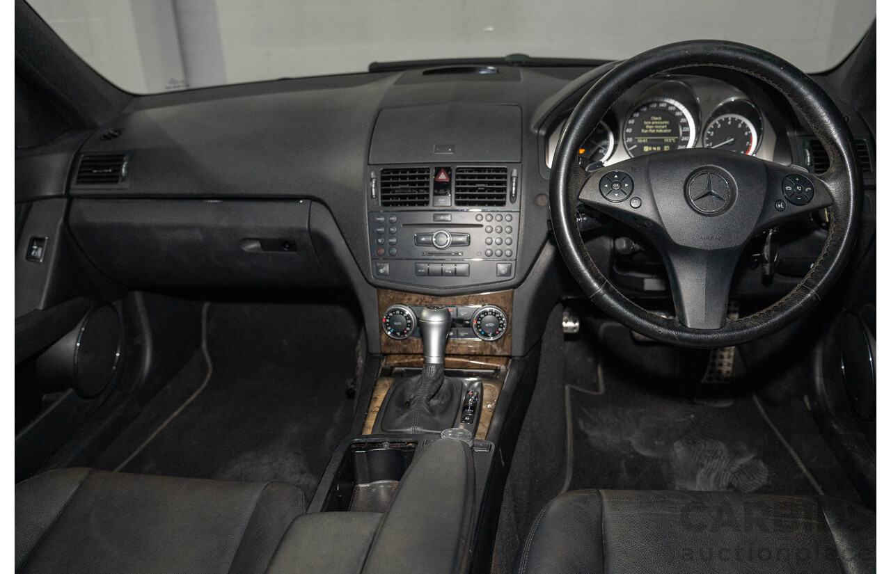 9/2008 Mercedes Benz C280 Avantgarde W204 4d Sedan Iridium Silver V6 3.0L