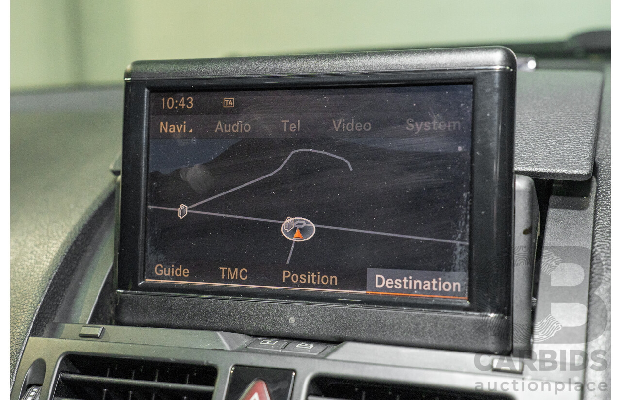 9/2008 Mercedes Benz C280 Avantgarde W204 4d Sedan Iridium Silver V6 3.0L