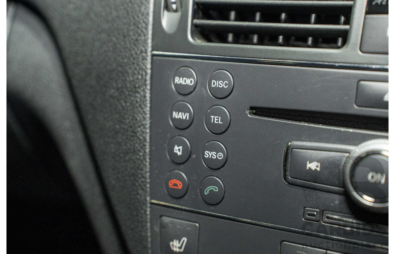 9/2008 Mercedes Benz C280 Avantgarde W204 4d Sedan Iridium Silver V6 3.0L