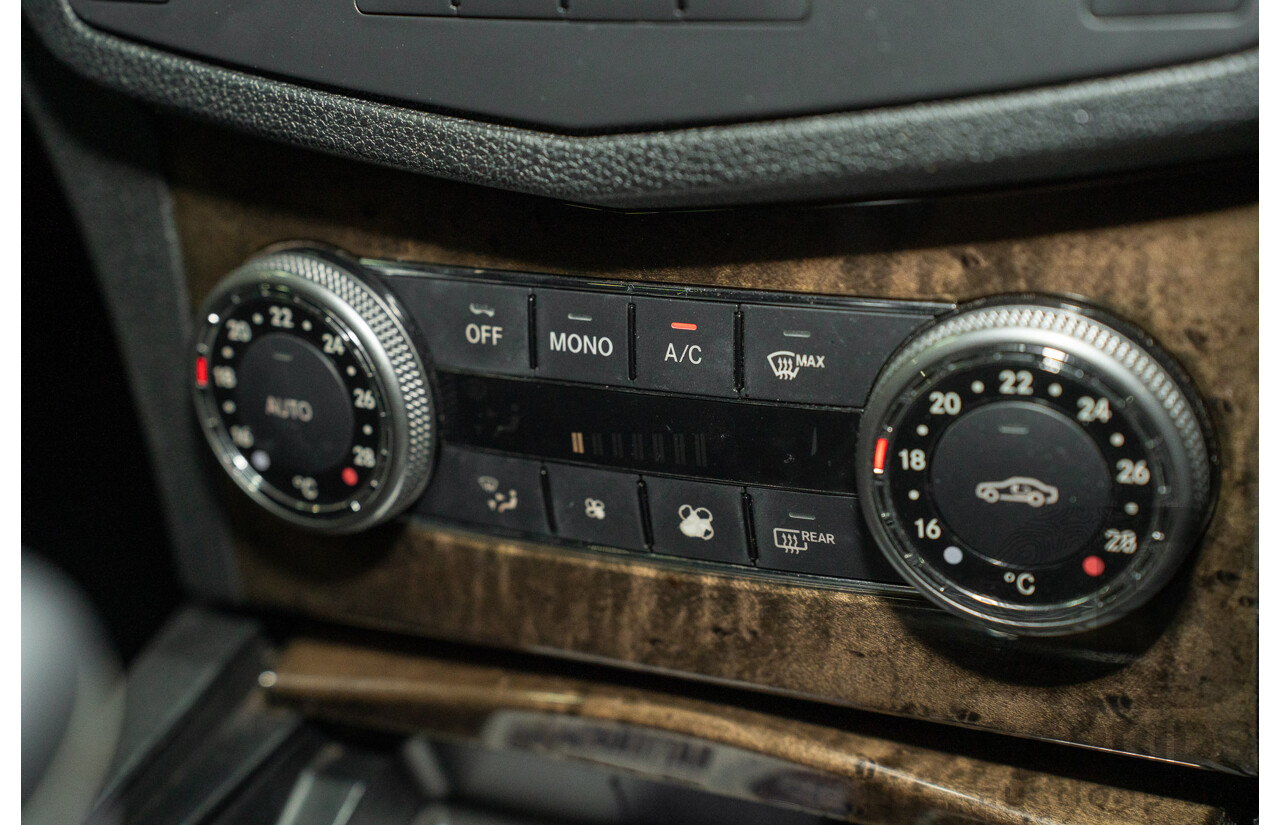 9/2008 Mercedes Benz C280 Avantgarde W204 4d Sedan Iridium Silver V6 3.0L