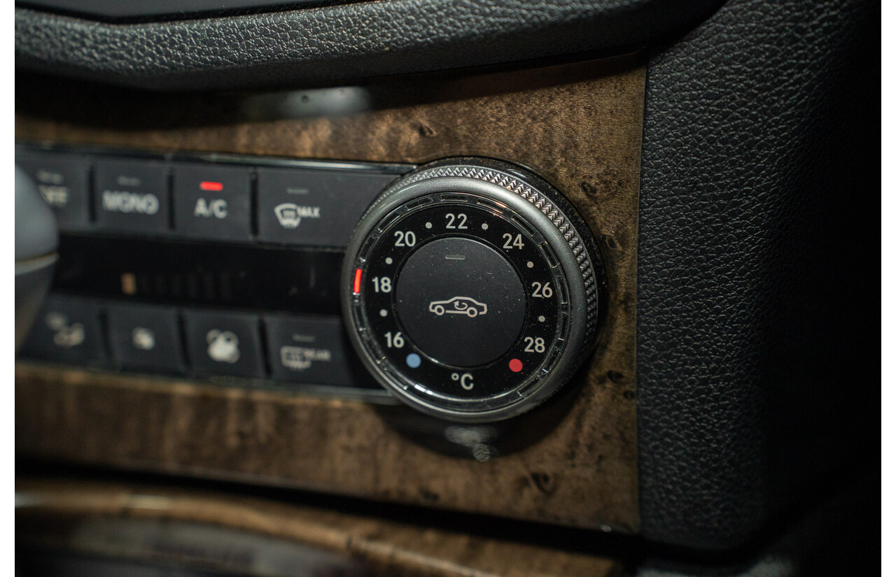 9/2008 Mercedes Benz C280 Avantgarde W204 4d Sedan Iridium Silver V6 3.0L