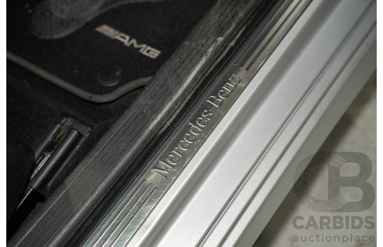 9/2008 Mercedes Benz C280 Avantgarde W204 4d Sedan Iridium Silver V6 3.0L