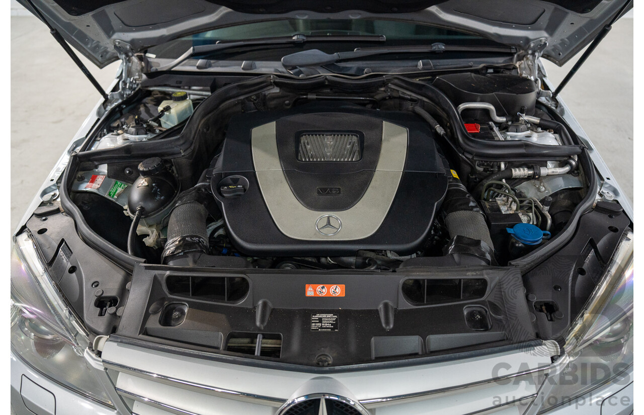 9/2008 Mercedes Benz C280 Avantgarde W204 4d Sedan Iridium Silver V6 3.0L