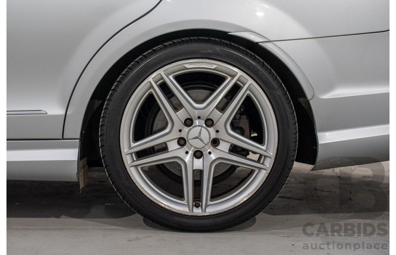 9/2008 Mercedes Benz C280 Avantgarde W204 4d Sedan Iridium Silver V6 3.0L