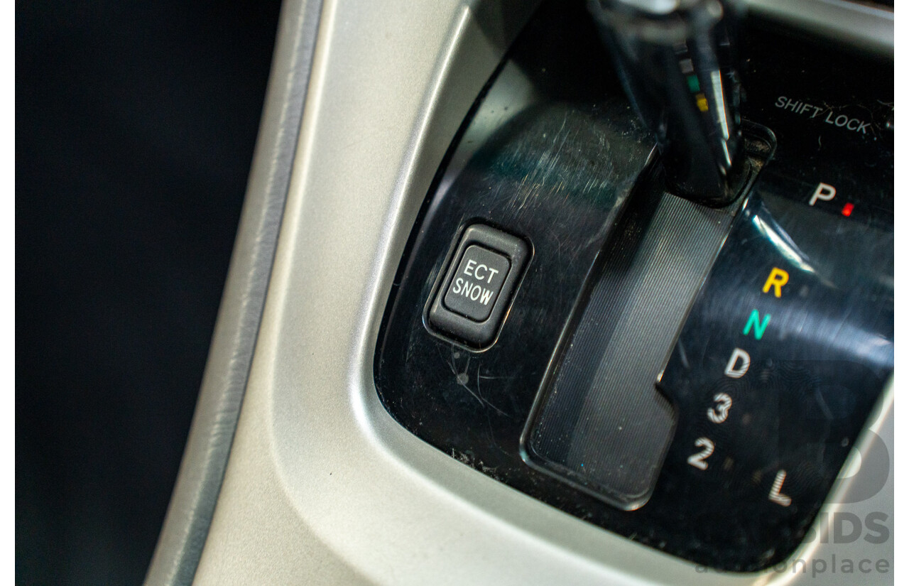 1/2005 Toyota Kluger CVX (AWD) MCU28R Upgrade 4d Wagon Black V6 3.3L