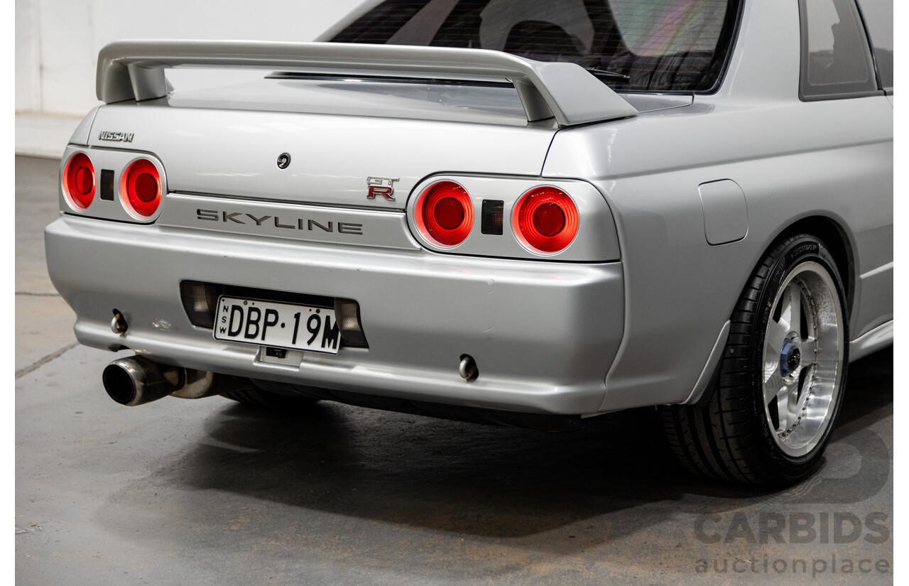 3/1993 Nissan Skyline R32 GT-R BNR32 Series 3 2d Coupe KL0 Spark Silver Metallic Twin Turbo 2.6L - 06/2001 Import