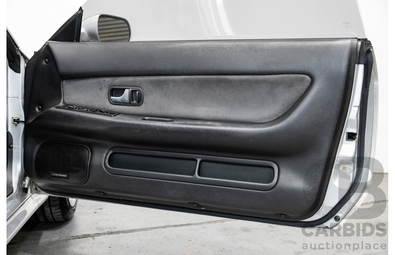 3/1993 Nissan Skyline R32 GT-R BNR32 Series 3 2d Coupe KL0 Spark Silver Metallic Twin Turbo 2.6L - 06/2001 Import