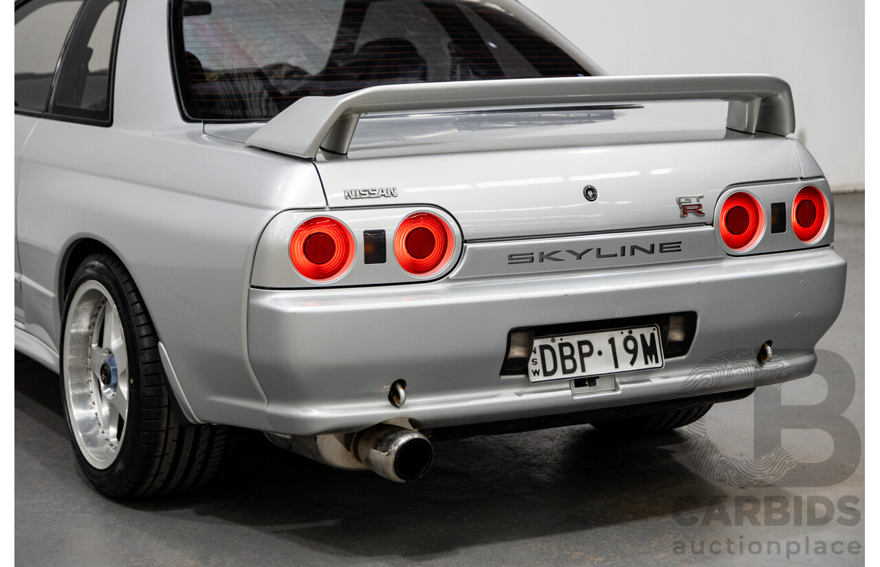 3/1993 Nissan Skyline R32 GT-R BNR32 Series 3 2d Coupe KL0 Spark Silver Metallic Twin Turbo 2.6L - 06/2001 Import
