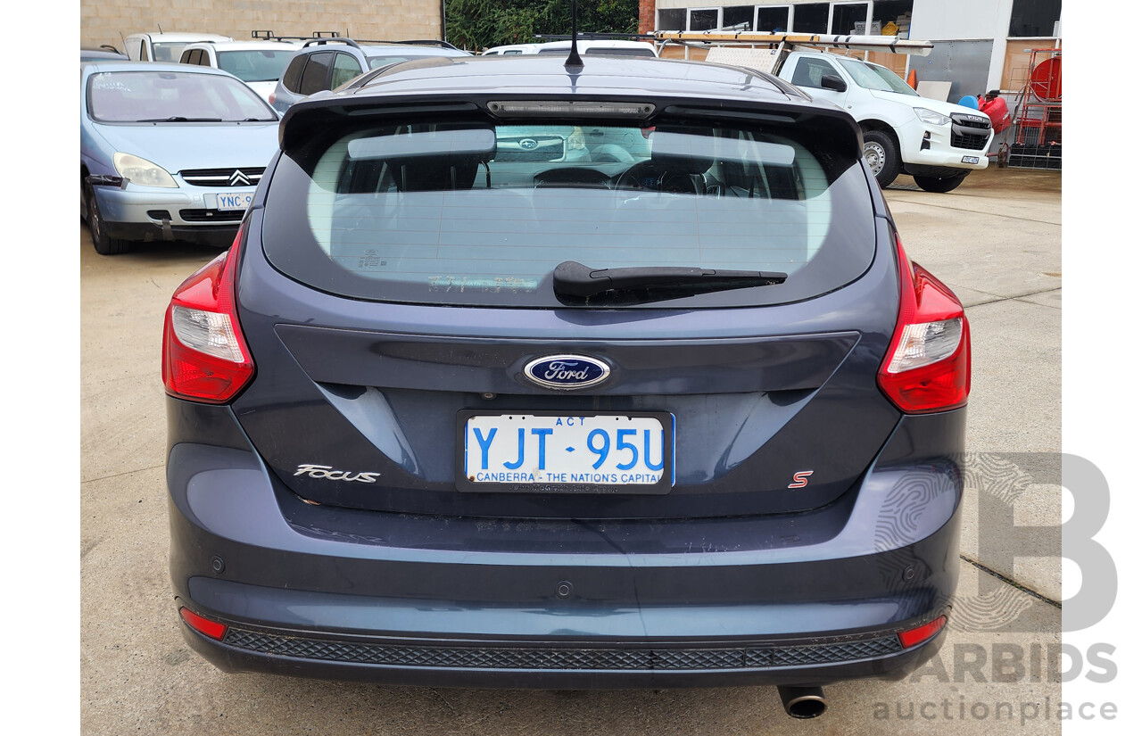 11/2013 Ford Focus SPORT FWD LW MK2 5D Hatchback Grey 2.0L