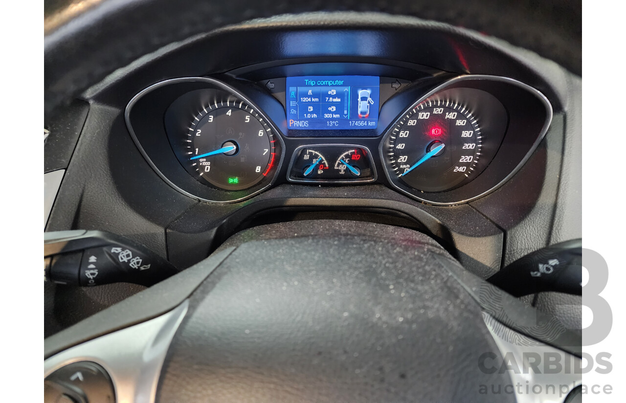 11/2013 Ford Focus SPORT FWD LW MK2 5D Hatchback Grey 2.0L