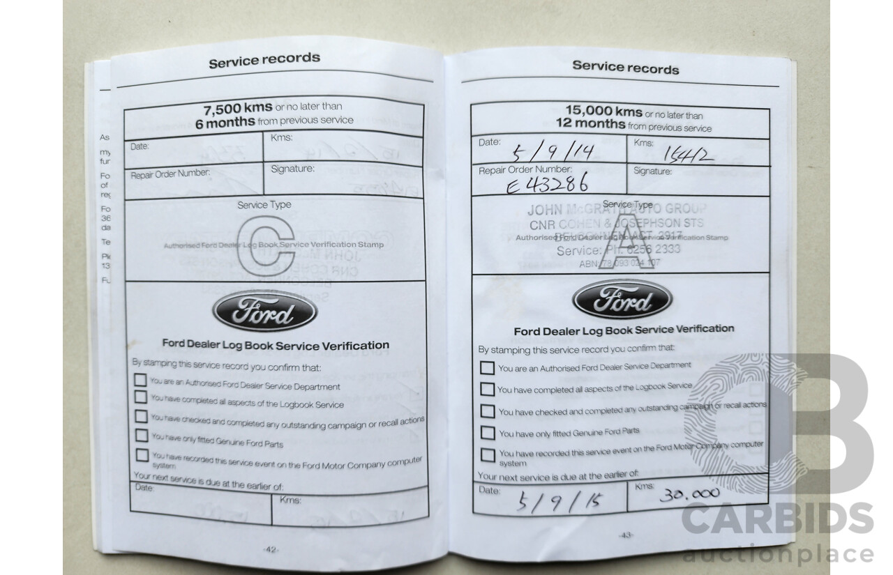 11/2013 Ford Focus SPORT FWD LW MK2 5D Hatchback Grey 2.0L