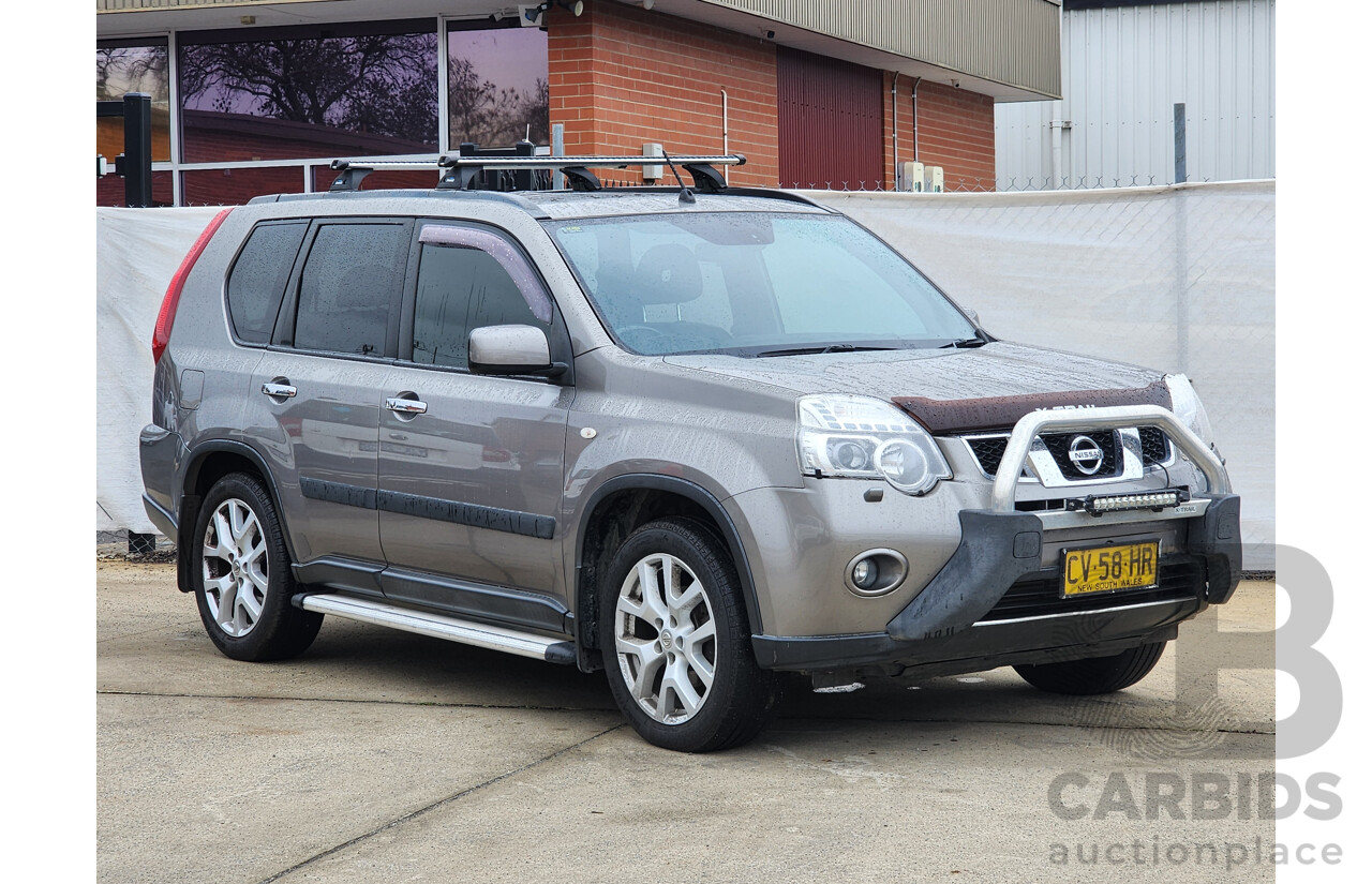 02/2011 Nissan X-Trail TL (4x4) 4x4 T31 MY11 4D Wagon Grey 2.0L