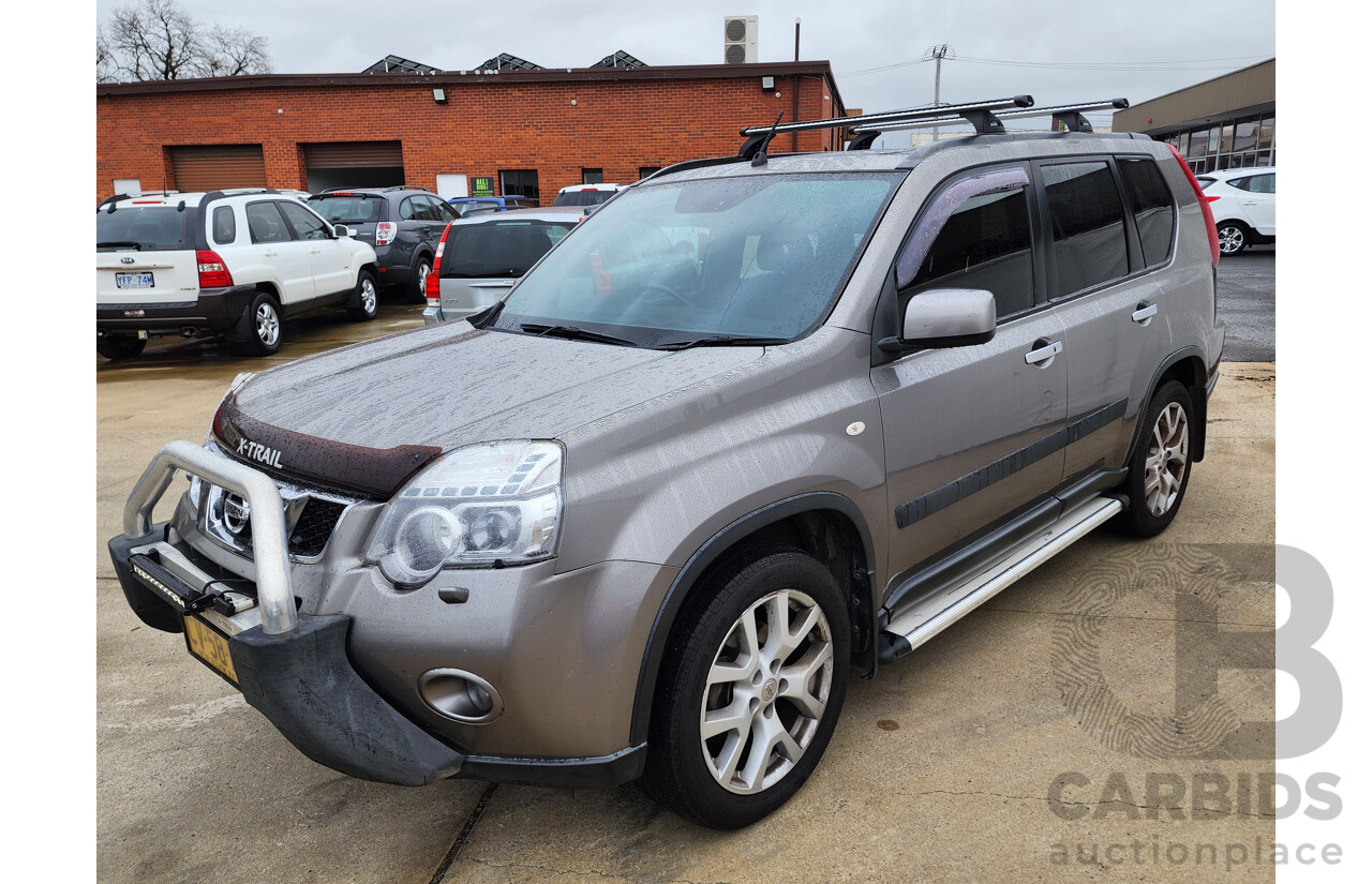 02/2011 Nissan X-Trail TL (4x4) 4x4 T31 MY11 4D Wagon Grey 2.0L