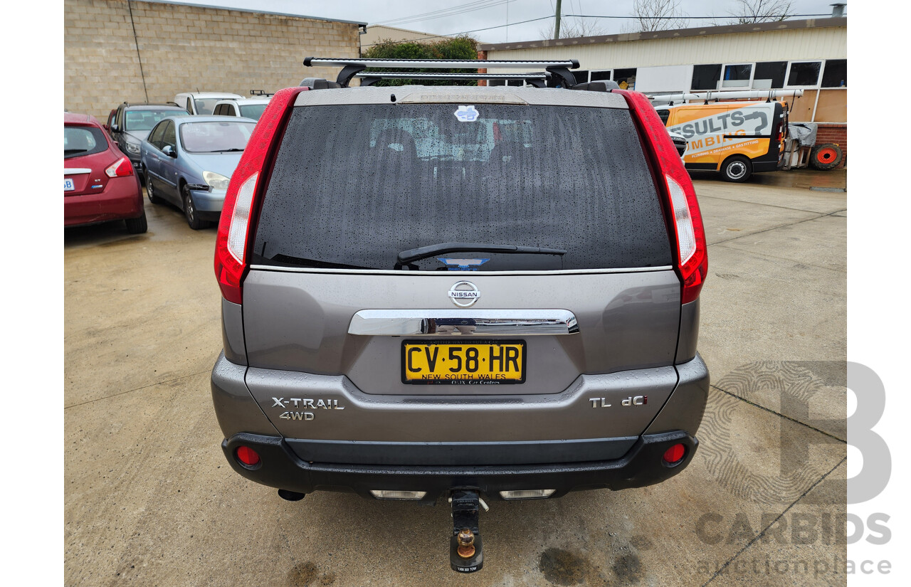02/2011 Nissan X-Trail TL (4x4) 4x4 T31 MY11 4D Wagon Grey 2.0L
