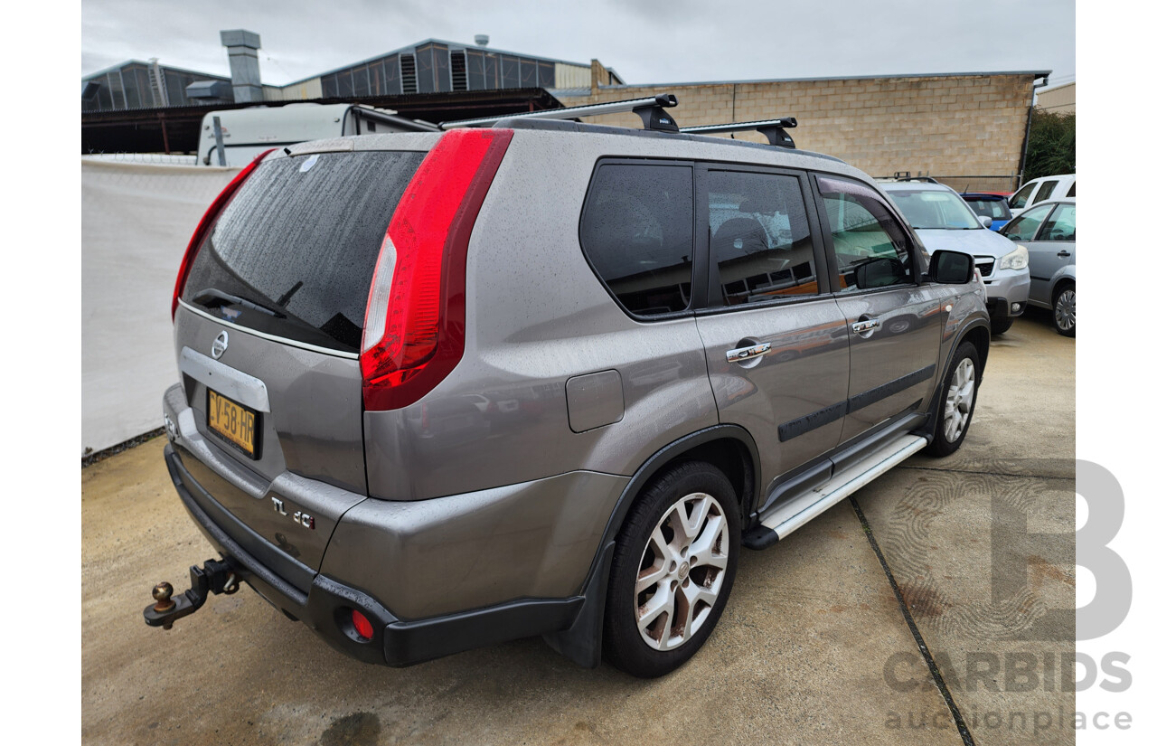02/2011 Nissan X-Trail TL (4x4) 4x4 T31 MY11 4D Wagon Grey 2.0L