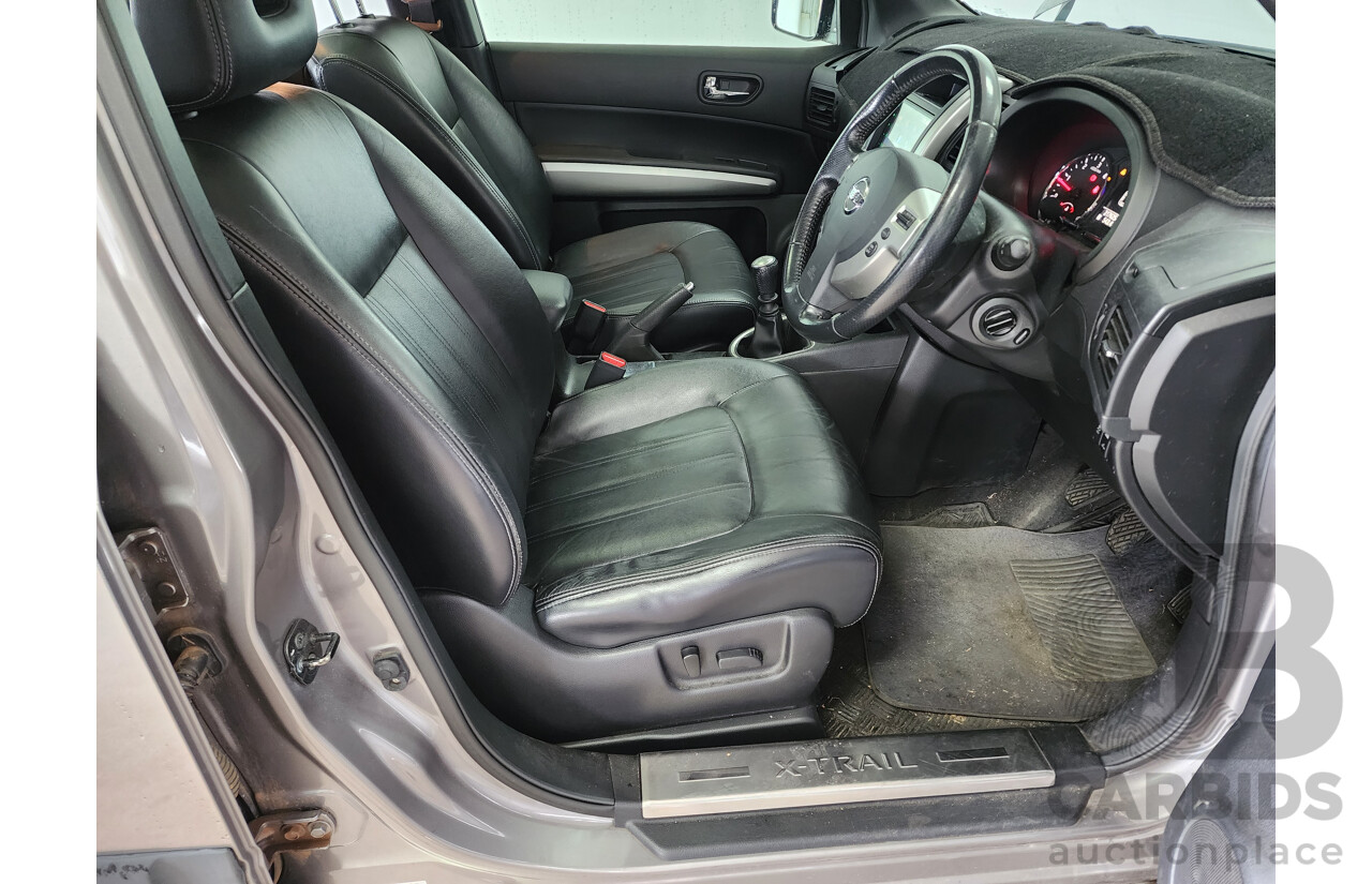 02/2011 Nissan X-Trail TL (4x4) 4x4 T31 MY11 4D Wagon Grey 2.0L