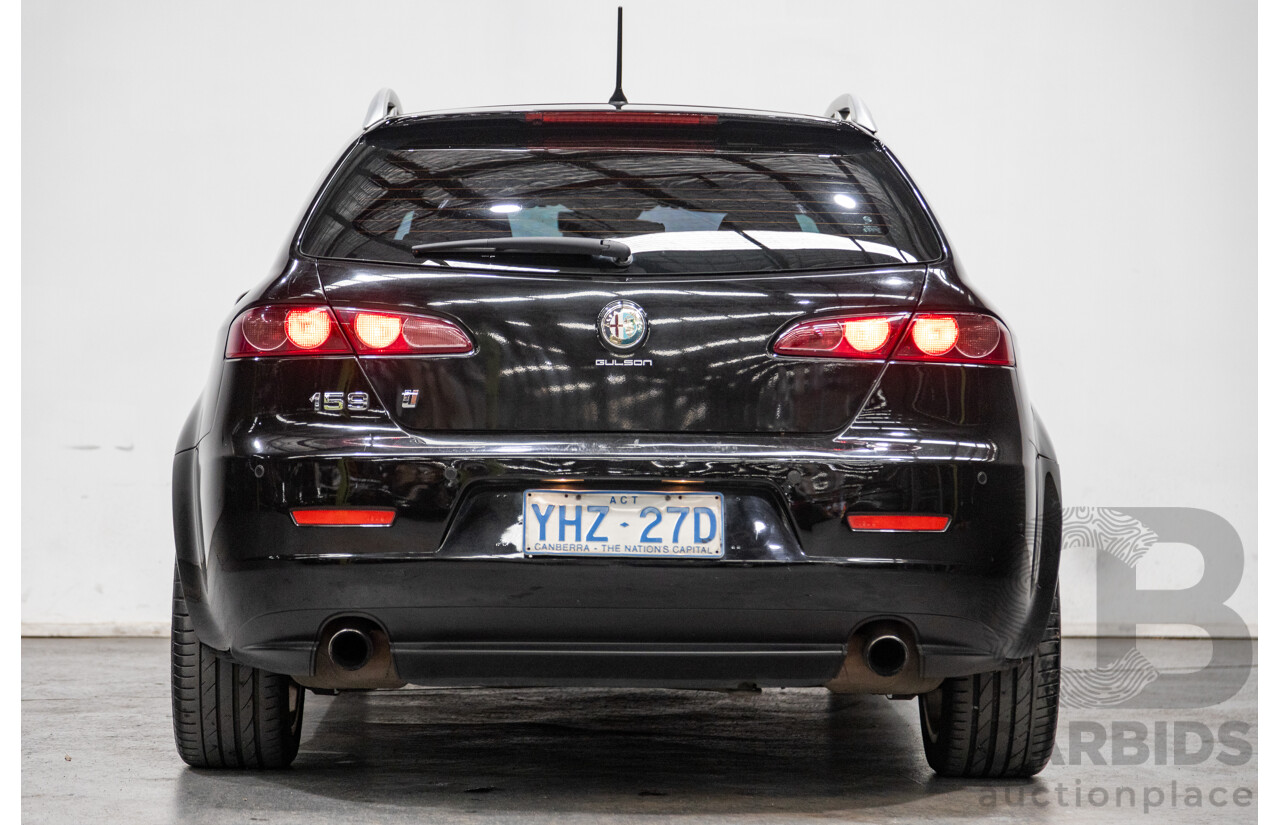 04/2012 Alfa Romeo 159 Sportwagon 2.4 JTD Ti MY11 4d Wagon Black Turbo Diesel 2.4L