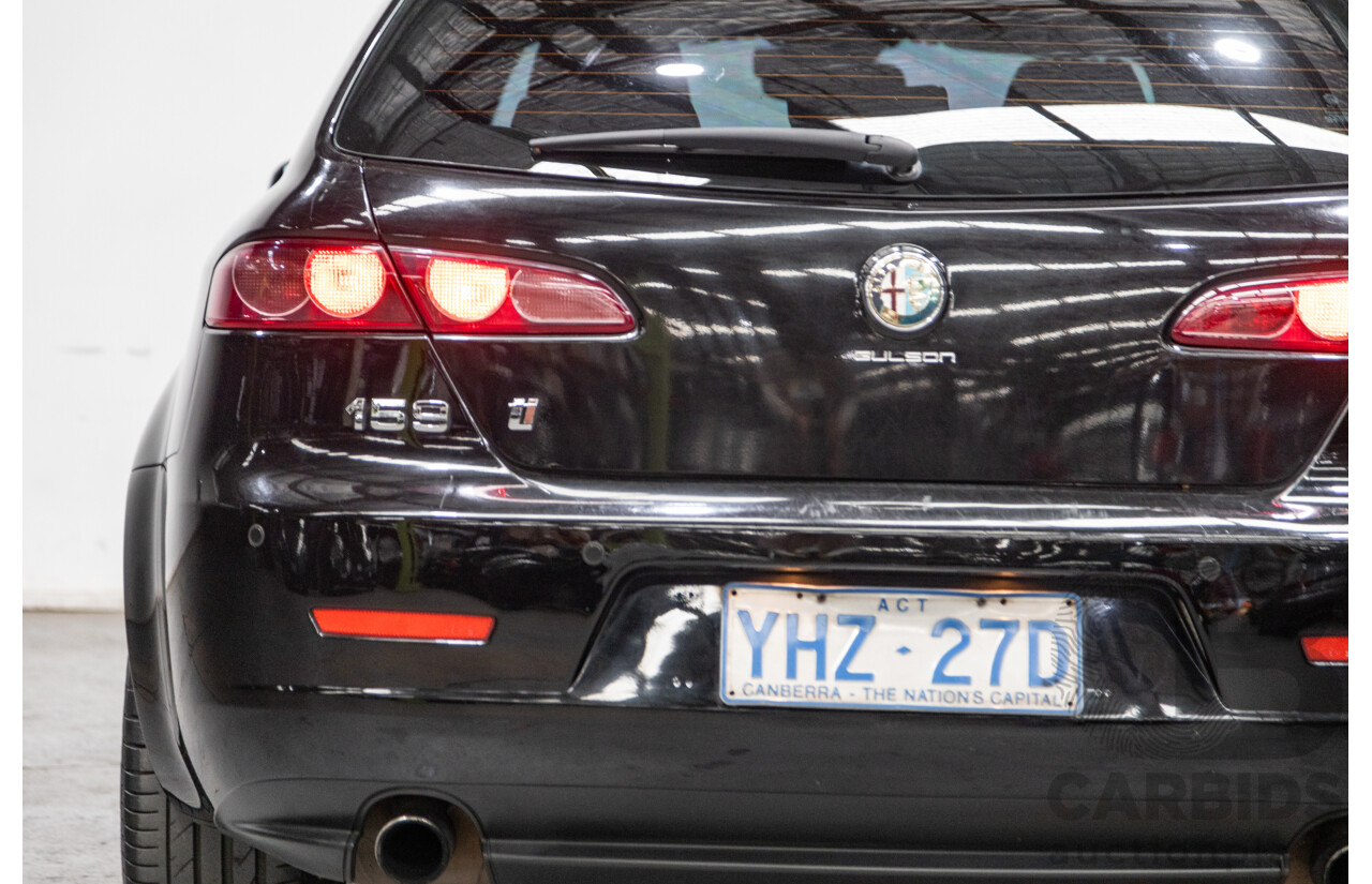 04/2012 Alfa Romeo 159 Sportwagon 2.4 JTD Ti MY11 4d Wagon Black Turbo Diesel 2.4L
