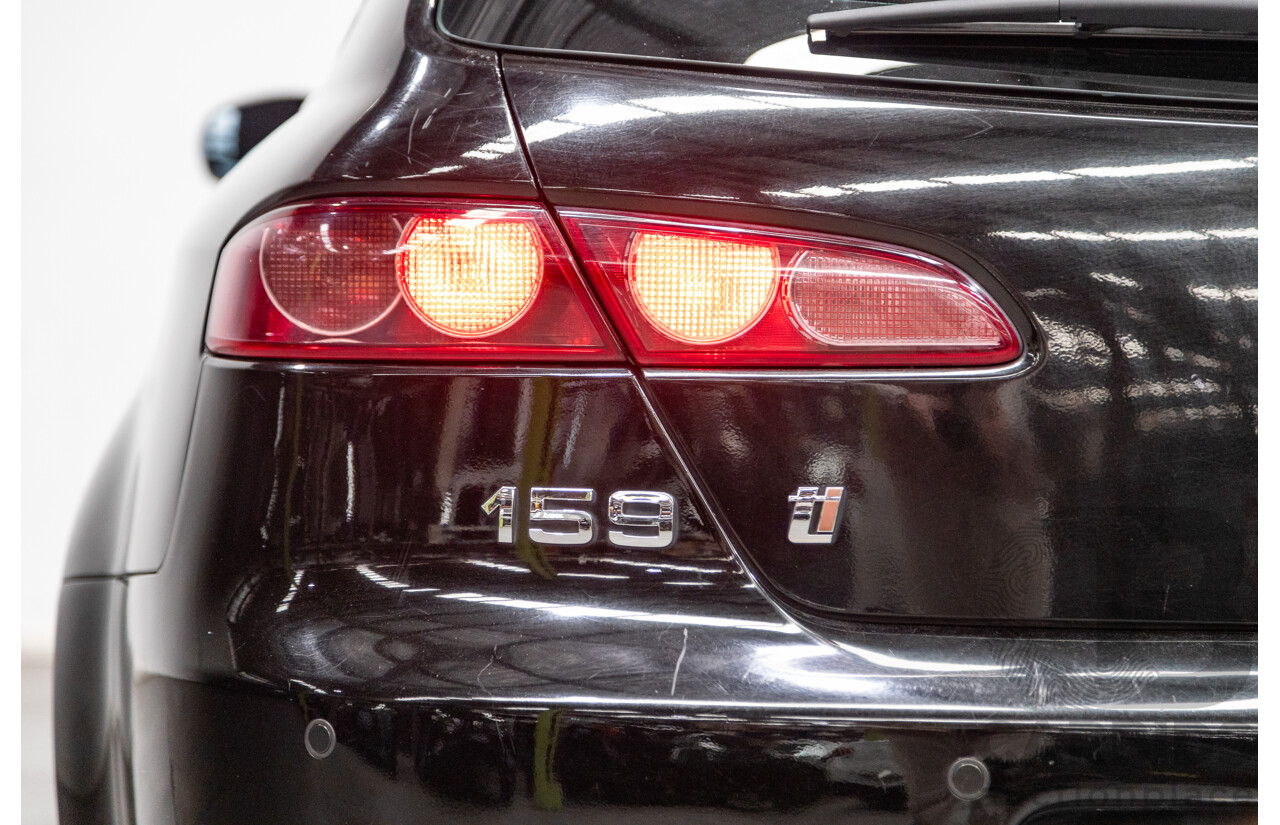 04/2012 Alfa Romeo 159 Sportwagon 2.4 JTD Ti MY11 4d Wagon Black Turbo Diesel 2.4L