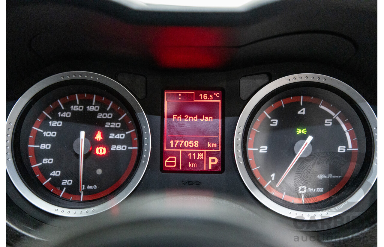 04/2012 Alfa Romeo 159 Sportwagon 2.4 JTD Ti MY11 4d Wagon Black Turbo Diesel 2.4L