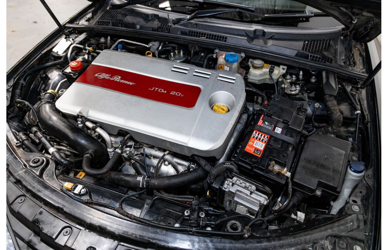 04/2012 Alfa Romeo 159 Sportwagon 2.4 JTD Ti MY11 4d Wagon Black Turbo Diesel 2.4L