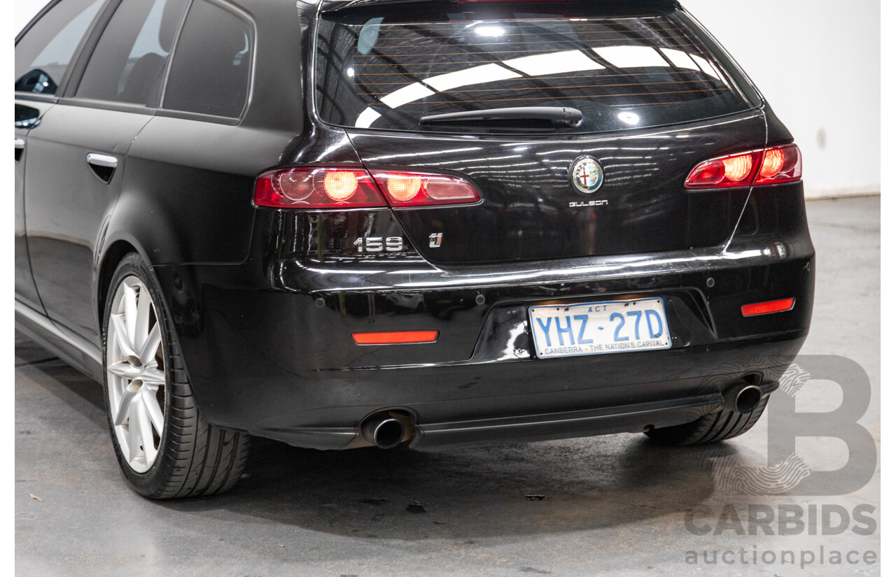 04/2012 Alfa Romeo 159 Sportwagon 2.4 JTD Ti MY11 4d Wagon Black Turbo Diesel 2.4L