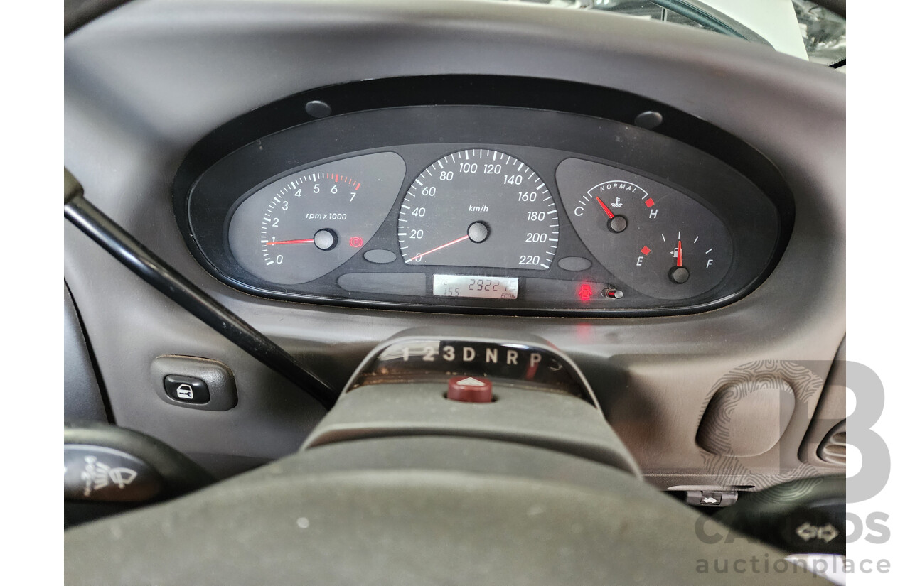 02/2001 Ford Falcon XL (LPG) RWD AUII Utility White 4.0L