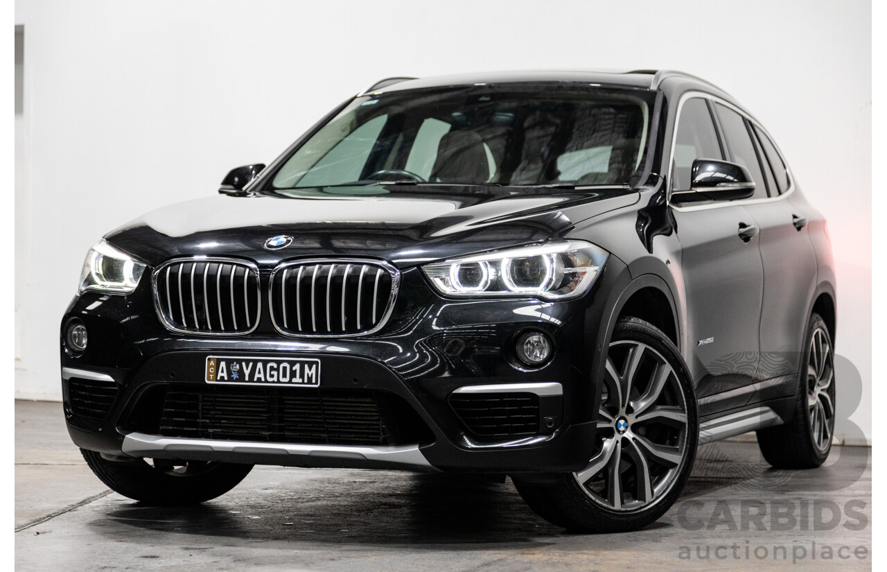 10/2016 BMW X1 Xdrive 25i (AWD) F48 4d Wagon Black Sapphire Metallic Turbo 2.0L