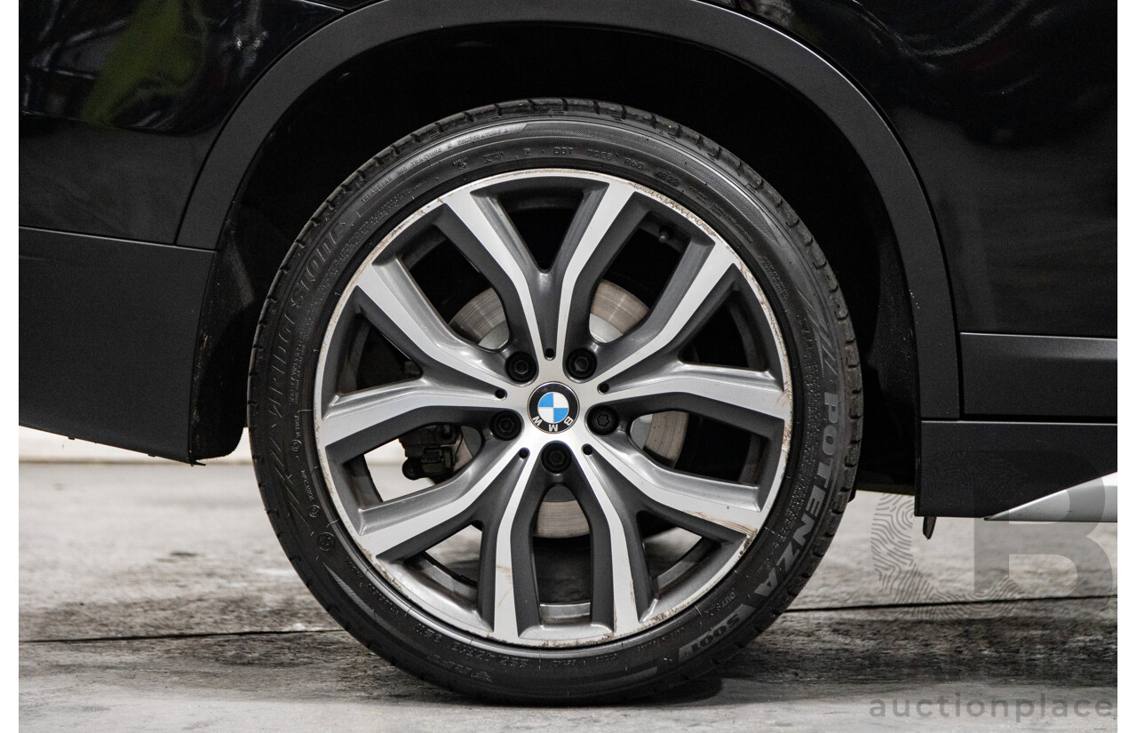 10/2016 BMW X1 Xdrive 25i (AWD) F48 4d Wagon Black Sapphire Metallic Turbo 2.0L