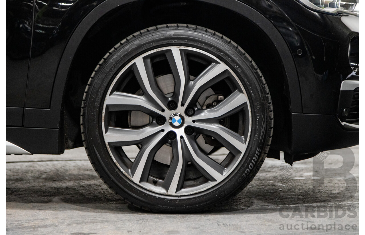 10/2016 BMW X1 Xdrive 25i (AWD) F48 4d Wagon Black Sapphire Metallic Turbo 2.0L