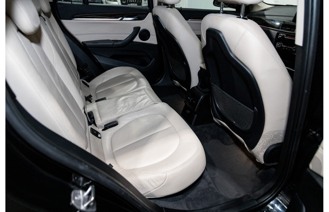 10/2016 BMW X1 Xdrive 25i (AWD) F48 4d Wagon Black Sapphire Metallic Turbo 2.0L