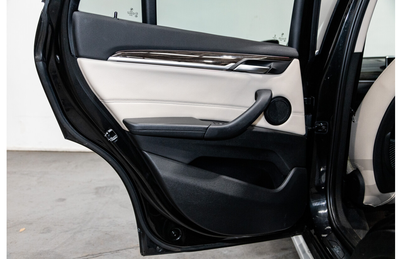 10/2016 BMW X1 Xdrive 25i (AWD) F48 4d Wagon Black Sapphire Metallic Turbo 2.0L