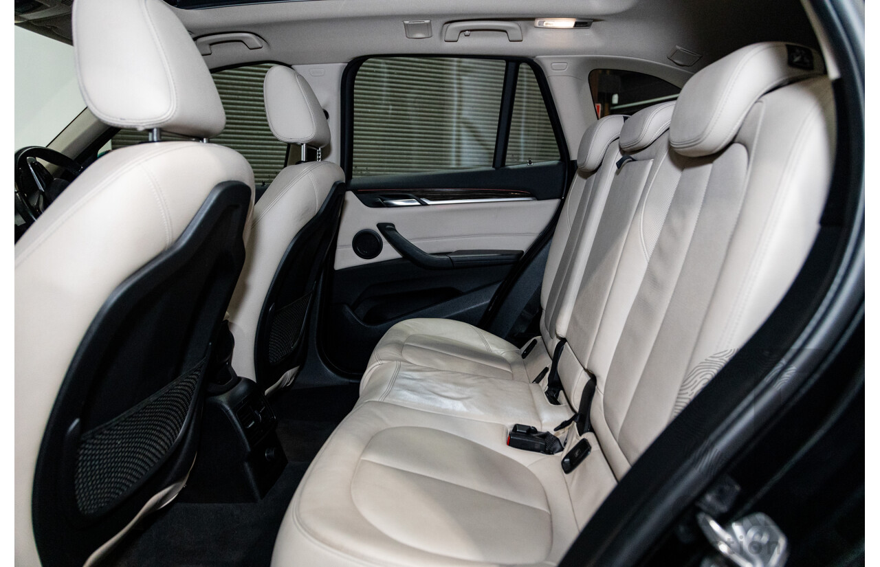 10/2016 BMW X1 Xdrive 25i (AWD) F48 4d Wagon Black Sapphire Metallic Turbo 2.0L