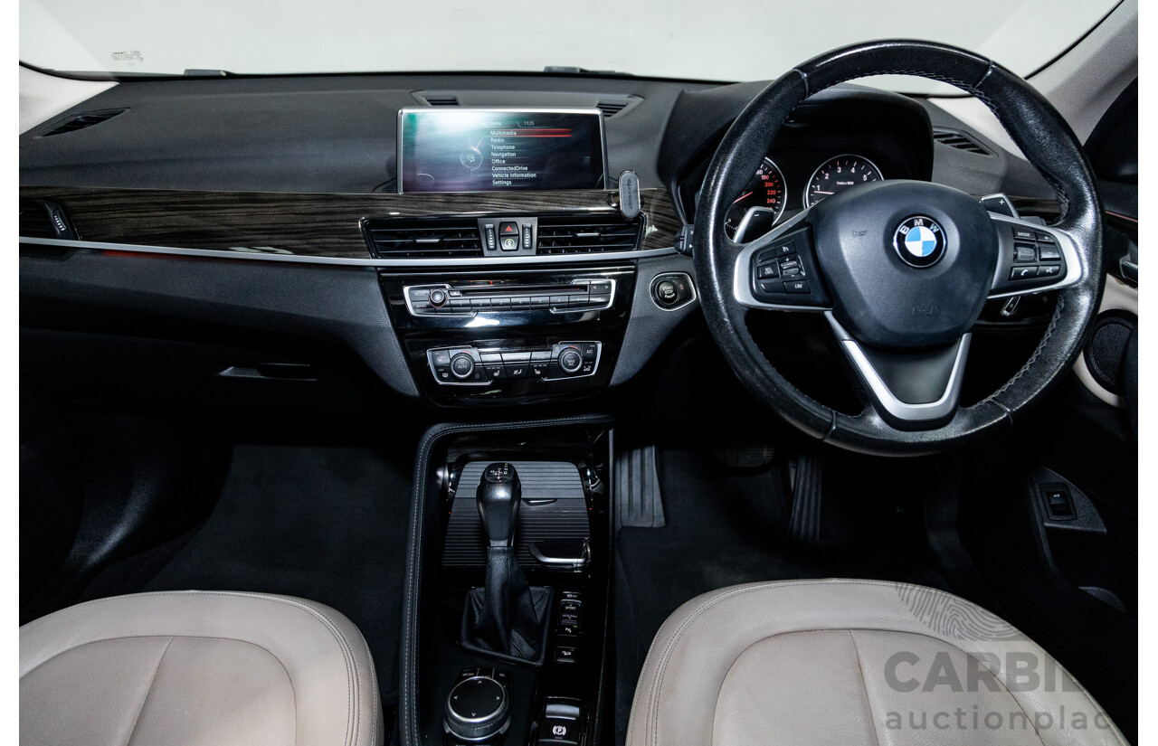 10/2016 BMW X1 Xdrive 25i (AWD) F48 4d Wagon Black Sapphire Metallic Turbo 2.0L