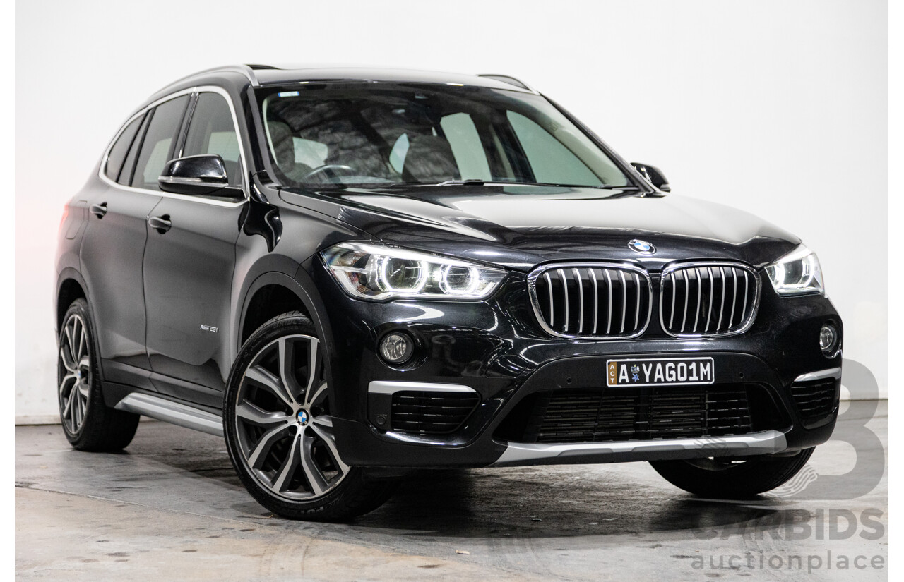 10/2016 BMW X1 Xdrive 25i (AWD) F48 4d Wagon Black Sapphire Metallic Turbo 2.0L