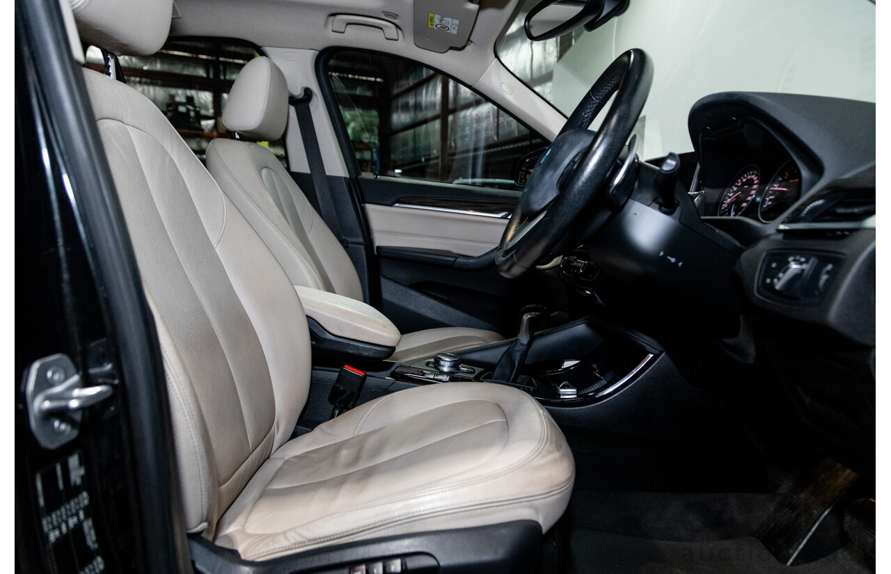 10/2016 BMW X1 Xdrive 25i (AWD) F48 4d Wagon Black Sapphire Metallic Turbo 2.0L