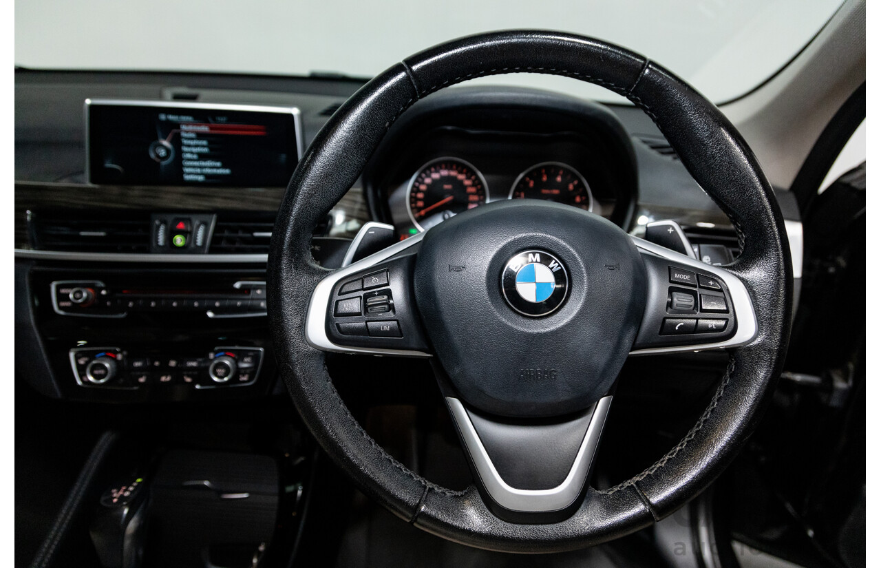 10/2016 BMW X1 Xdrive 25i (AWD) F48 4d Wagon Black Sapphire Metallic Turbo 2.0L